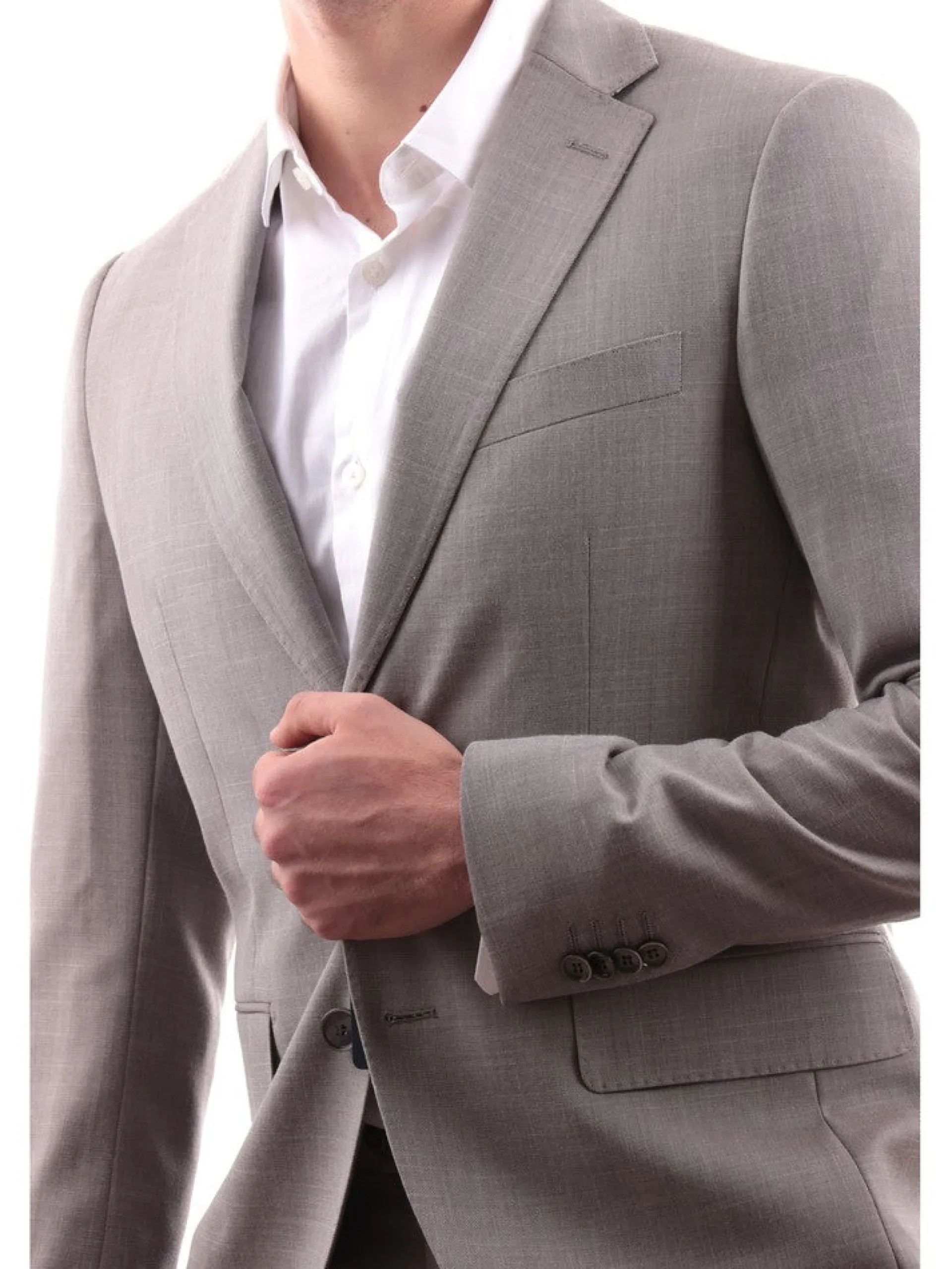 ALDO MARIA TESTA Completi*Vestito uomo completo grigio da uomo Drop 7 AB600TR103
