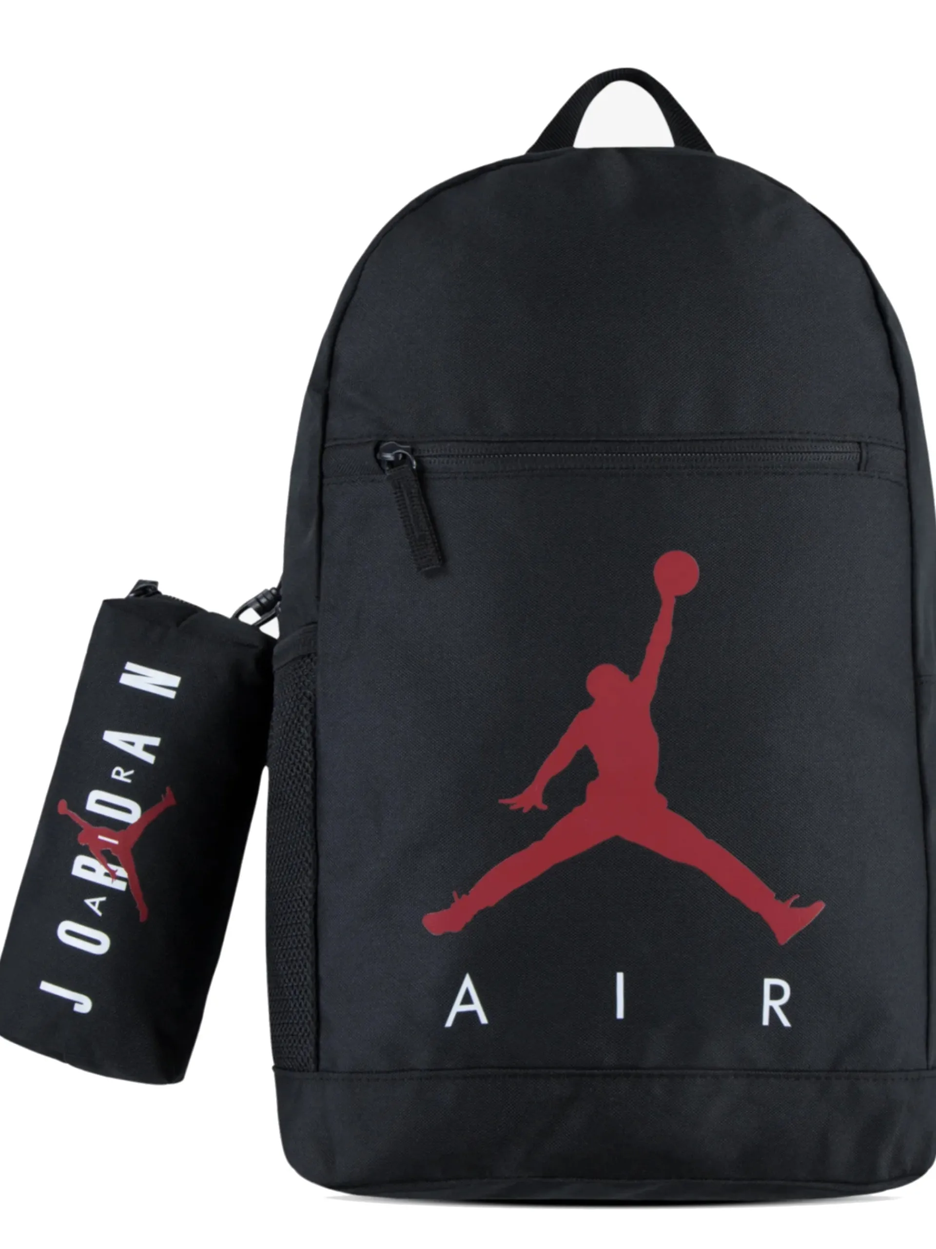 NIKE JORDAN Zaini*Zaino Jordan Nero con logo Jumpman Rosso 9B0503