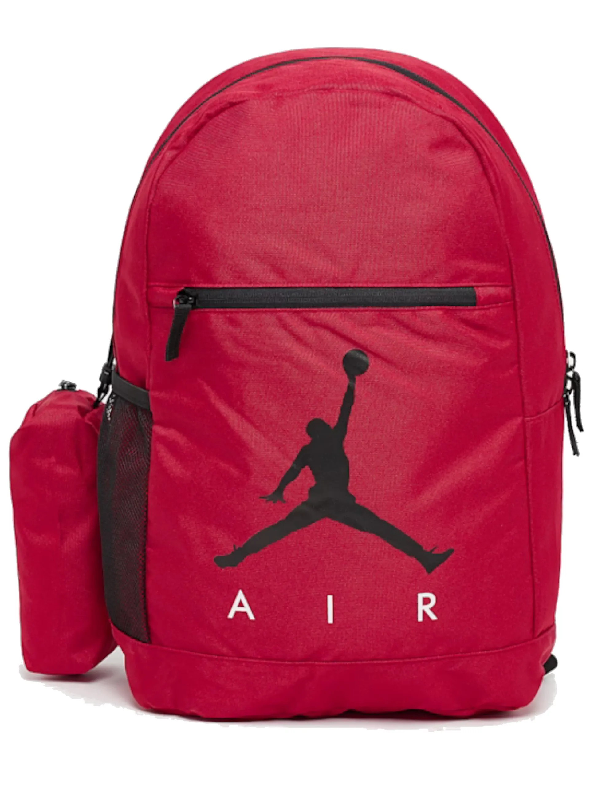 NIKE JORDAN Zaini|Astucci*Zaino Jordan Rosso con logo Jumpman Nero e astuccio 9B0503R78